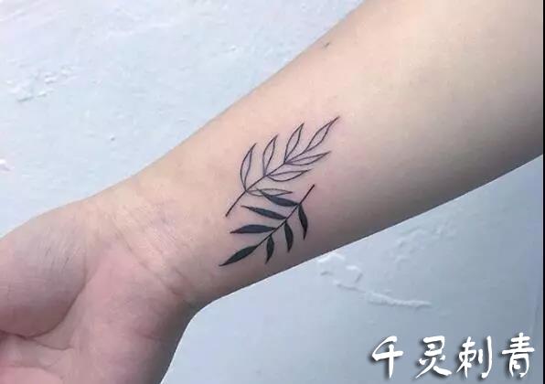柳树纹身图片